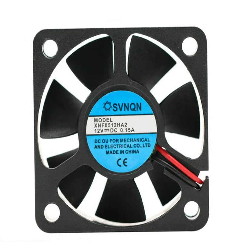 

Original XNF0512HA2 12V 0.15A 5015 two-wire chassis cooling ball AC fan