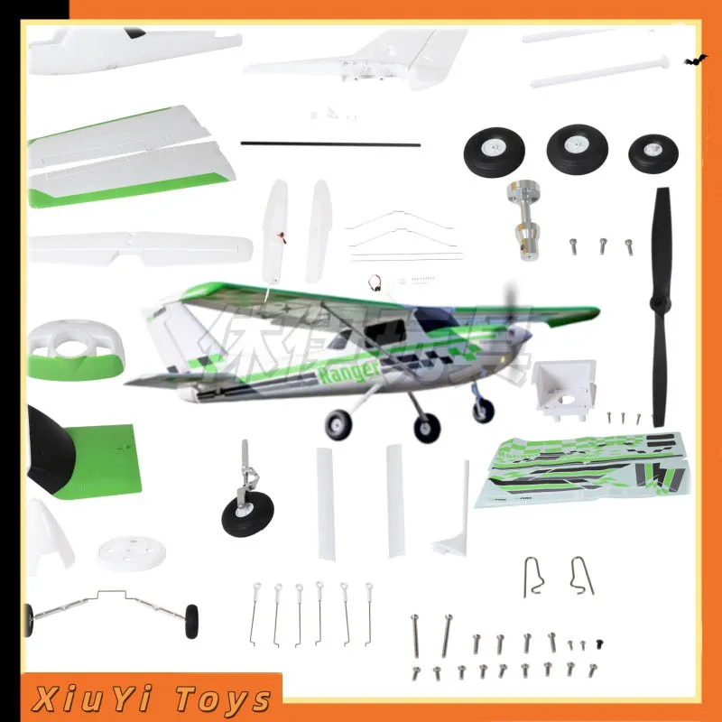 Fms 1800mm Ranger Spare Parts Fuselage Main Wing Propeller Spinner Motor Shaft Landing Gear Set