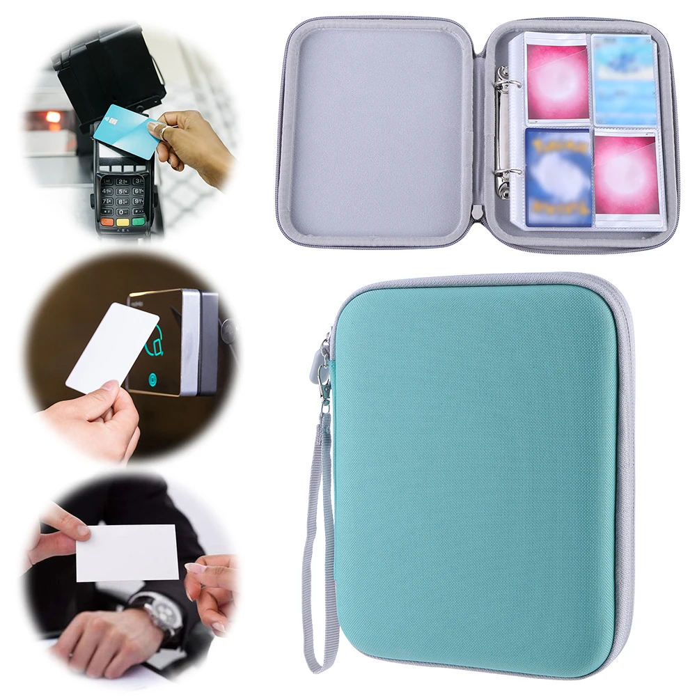 

Чехол для карт с застежкой-молнией и 80 карманами, мягкая портативная папка, папка для карт Yoto, мини-карты аудиокниги