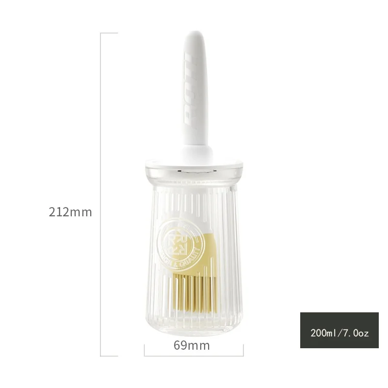 Kitchen silicone oil brush household high-temperature oil brush oil bottle one seasoning bottle barbecue brush pancake tool oil