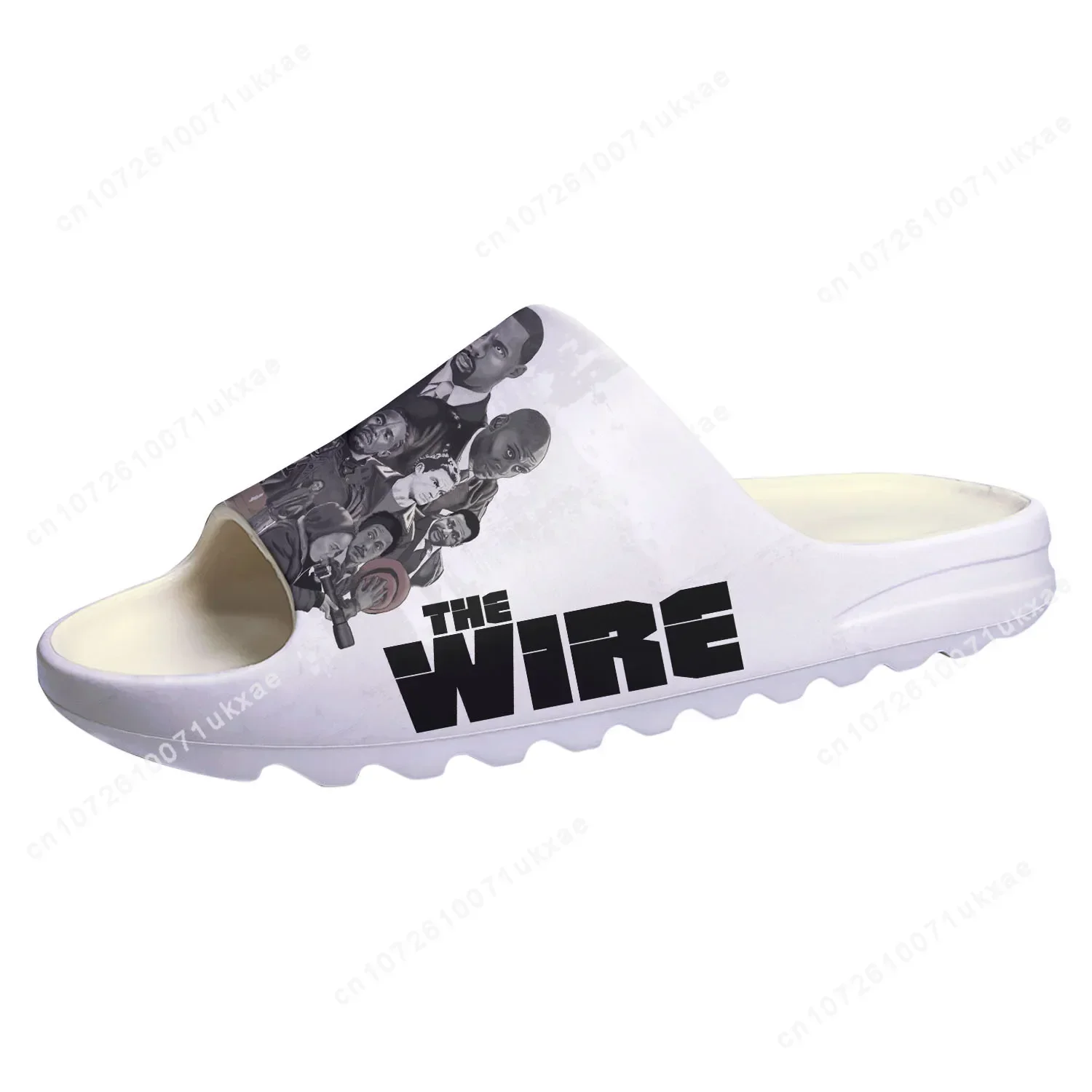 The Wire Soft Sole Sllipers Home Clogs Omar Little Step On Water Shoes Mens Womens Teenager Step in Customized Sandals