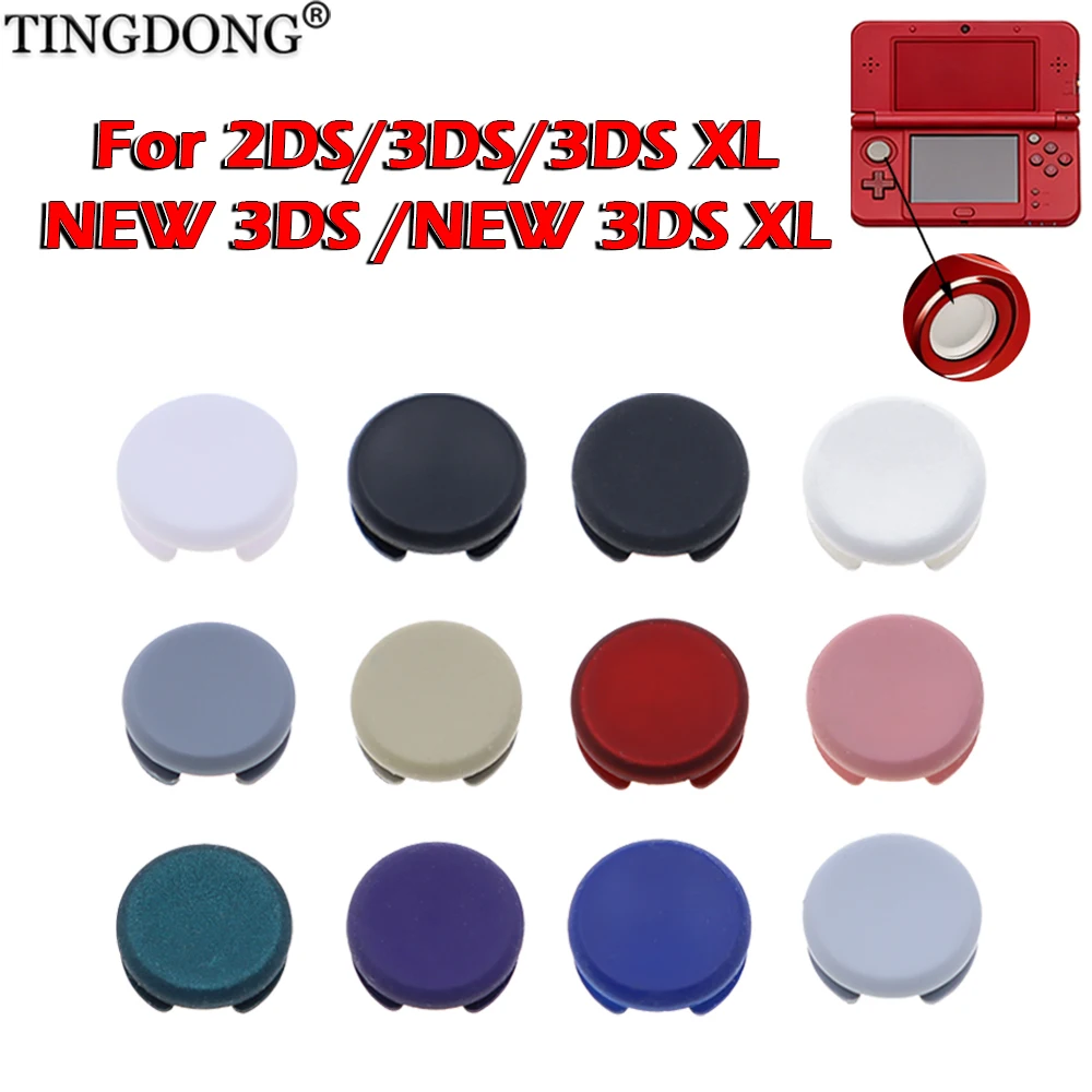 2 Stück Ersatz-Joystick-Daumenstick Circle Pad für New 3DS XL 3DSLL Mushroom Head 2DS 3DS Joystick Hat Joystick.