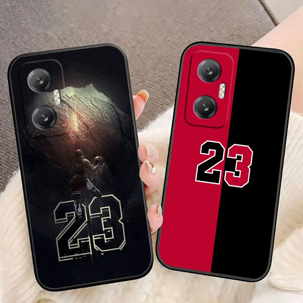 

Basketball Sports 23 Phone Case For Infinix HOT 60 50 10 10I 10S 11 12 12I 20 20I 20S 30 30I ZERO X 20 30 40 Case Shell Cover