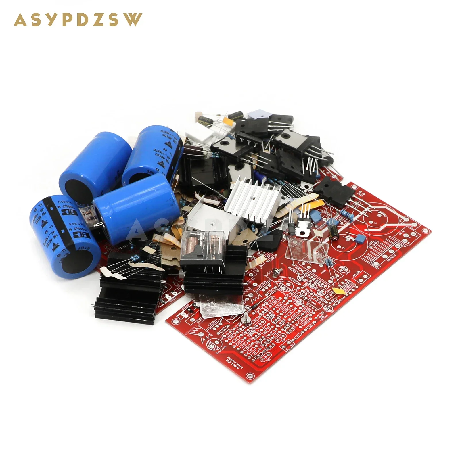 Base de amplificador de potência estéreo A-60 TTA1943/TTC5200 no circuito accuphase A60 Placa finalizada 200W + 200W