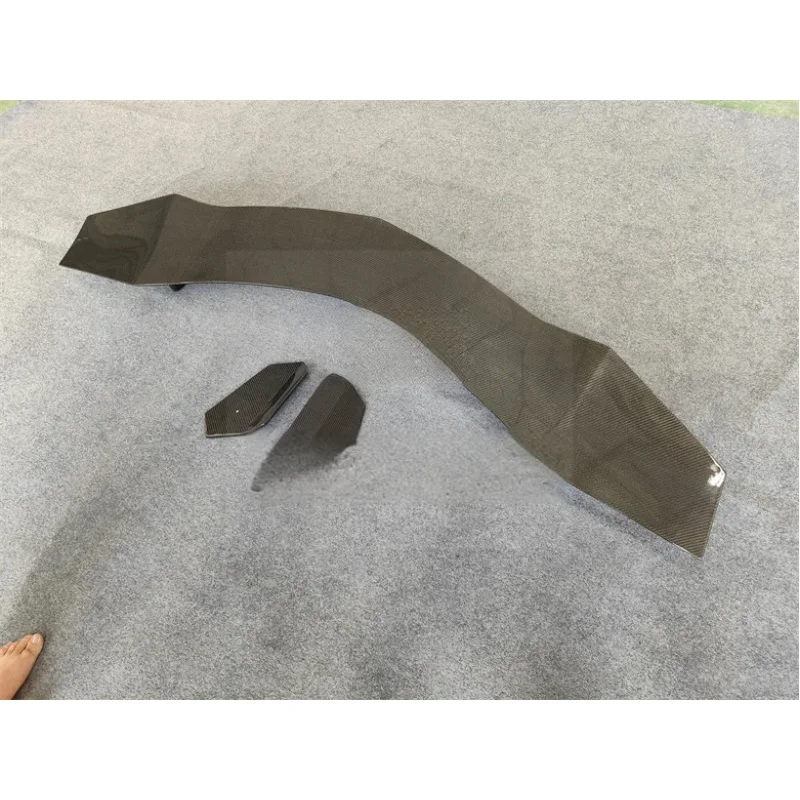 

High Quality 3K Real Carbon Fiber M-Style Rear Spoiler Body Kit Front Bumper Lip Side Skirts