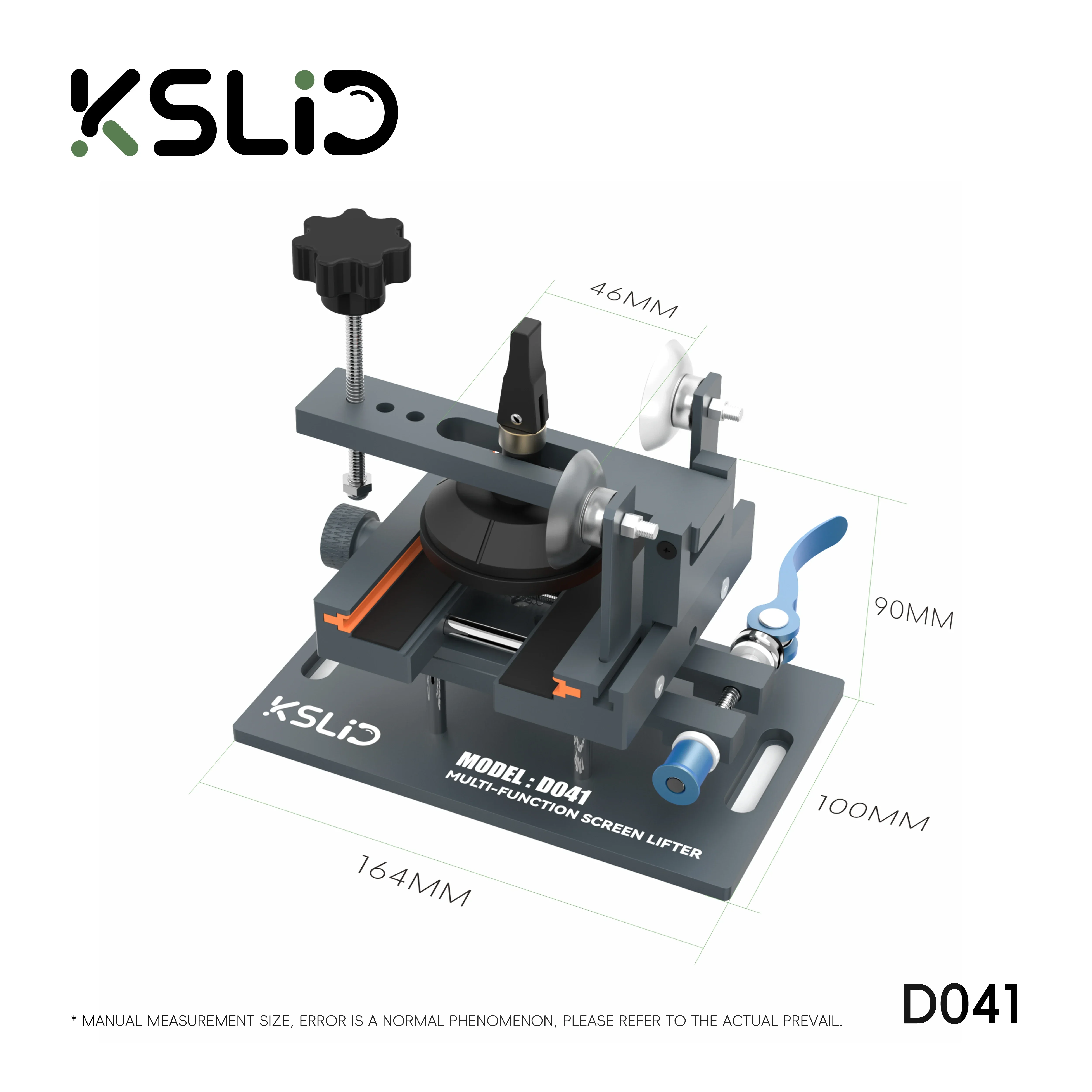 

Kslid D041 Многофункциональный сепаратор ЖК-экрана для без обогрева, инструменты для снятия стекла задней крышки iPhone