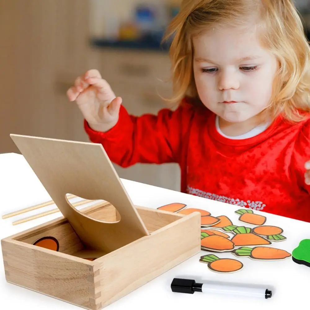 Food Feeding Simulation Feeding Game Role Play Early Education Pretend Food Set Spoon Simulation Wooden Feeding Toy Kids Gift