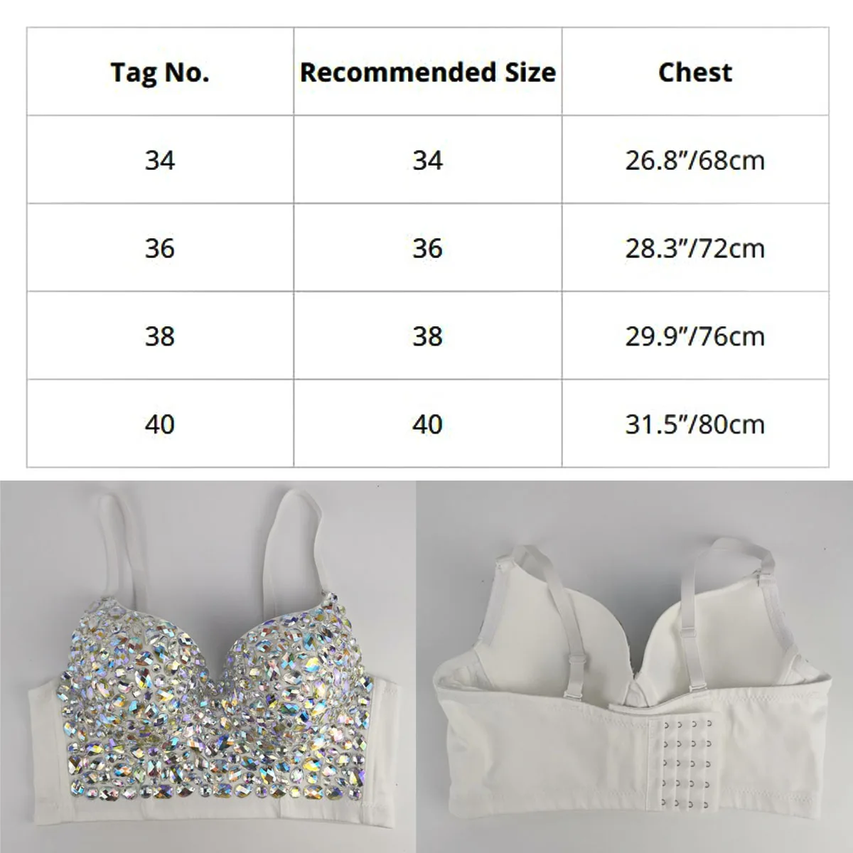 Frauen Bauchtanz Kostüm Bh Top Sparkle Strass Bustier Glitter Büstenhalter Bustier Leibchen Crop Top Rave Party Dancewear