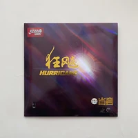 Hurricane 3 Provincial esponja azul tenis de mesa goma pegajosa hoja de Ping Pong negra 2,2mm de espesor esponja almohadillas de tenis de mesa