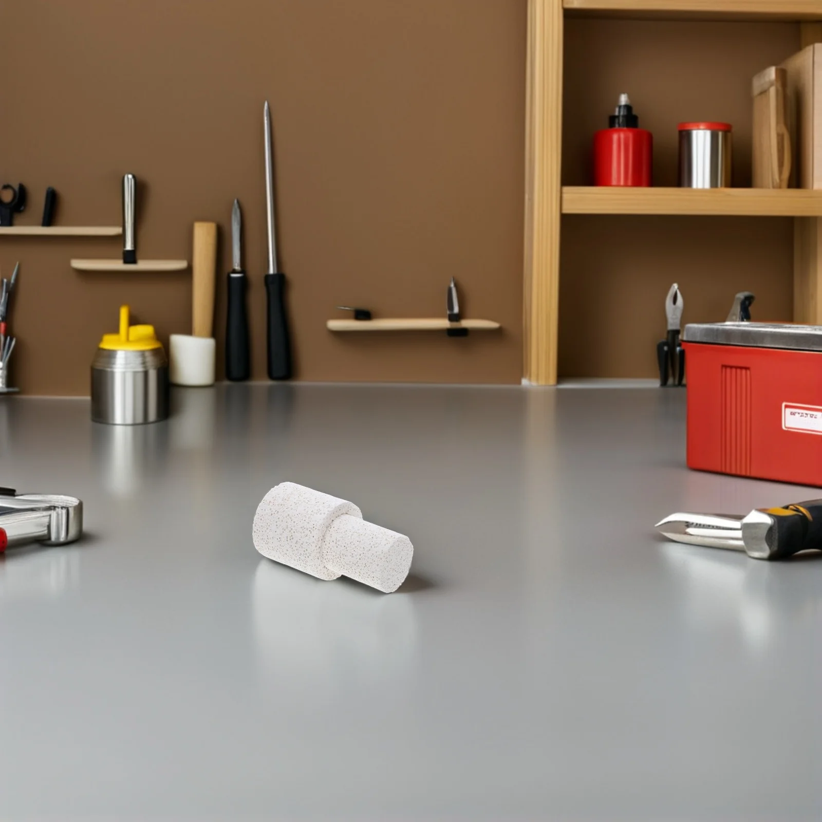 

Fire Viewing Kiln Plug Ceramic Replacement Stopper White Plastic High Temperature Resistant Durable Easy for Pottery