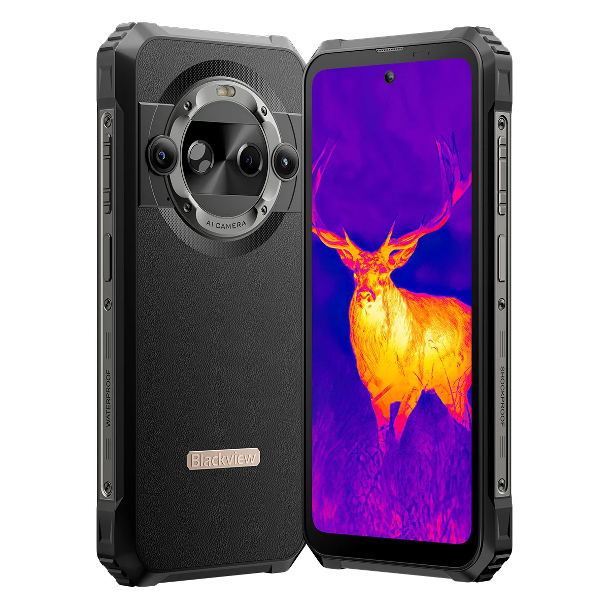 Blackview BL9000 PRO 5G Rugged Smartphone 6.78'' FHD 12GB 512GB Infrared Imaging Camera 8800mAh Android 14