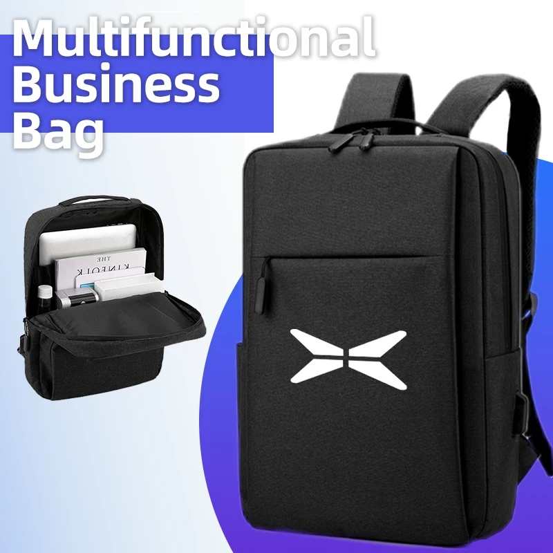 

Car Men's Shoulder Bag Laptop Pouch Business Backpack Accessories For Xpeng P7 G3 G3i G9 P5 X2 N5 F30 H93 Beta 2019 2020 2021