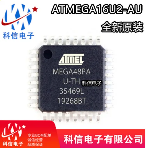 

ATMEGA16U2-AU QFP-32 AVR atmega16u2 qfn ATMEGA16U2-MU Original, в наличии. Power IC