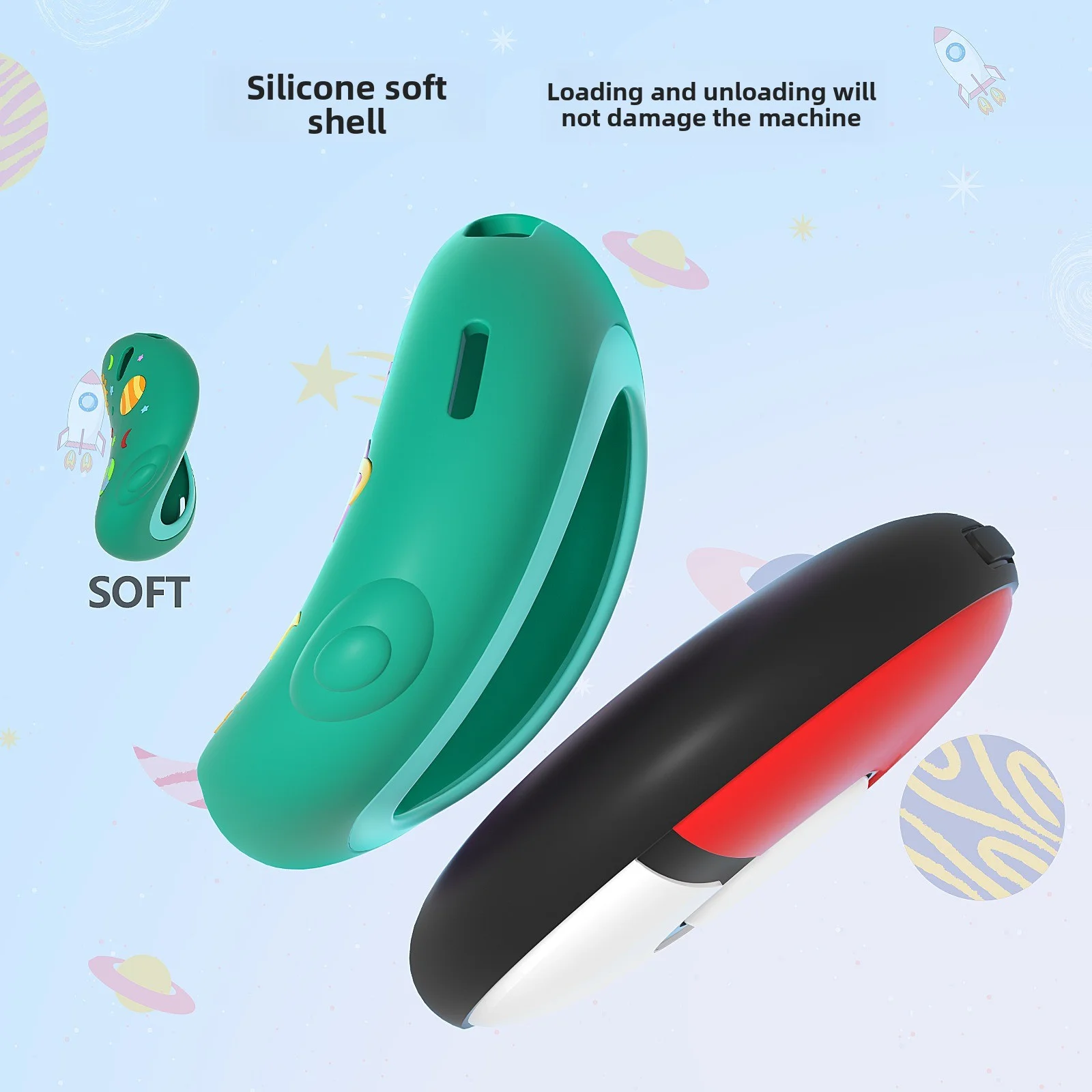 For Pokemon GO Plus protective case, anti-drop type, Pokemon goplus silicone protective case view 2