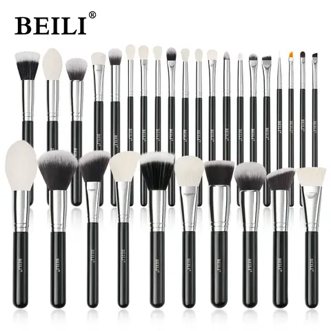 Black Makeup Brush Set BEILI