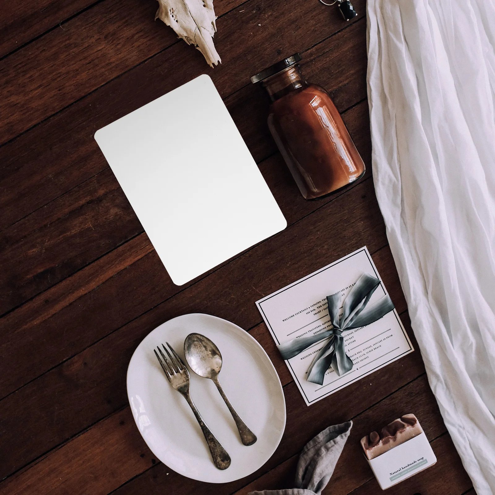 

20Pcs Vintage Style Foldable Blank Greeting Cards DIY Multi-Functional Holiday Festival Blessing Gift Invitation Cards