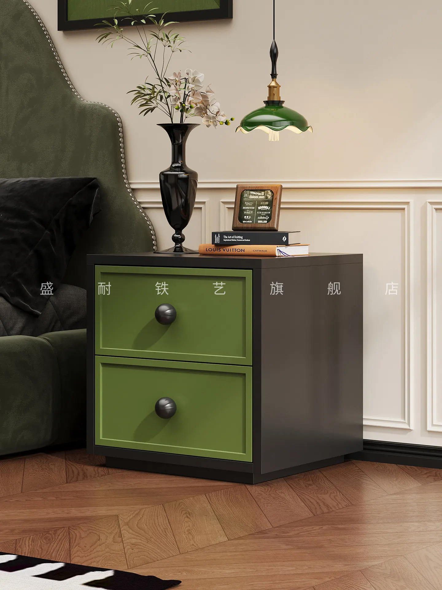 iron sheet, environmental protection, formaldehyde-free bedroom, chest of drawers, storage cabinets, Bauhaus sideboards