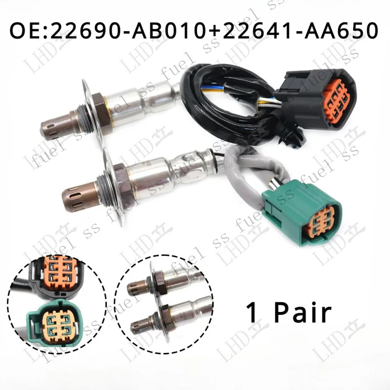 S+ 1 Pair Up+Downstream Oxygen Sensor For Subaru Forester WRX 2.0L Turbo 2015-17/