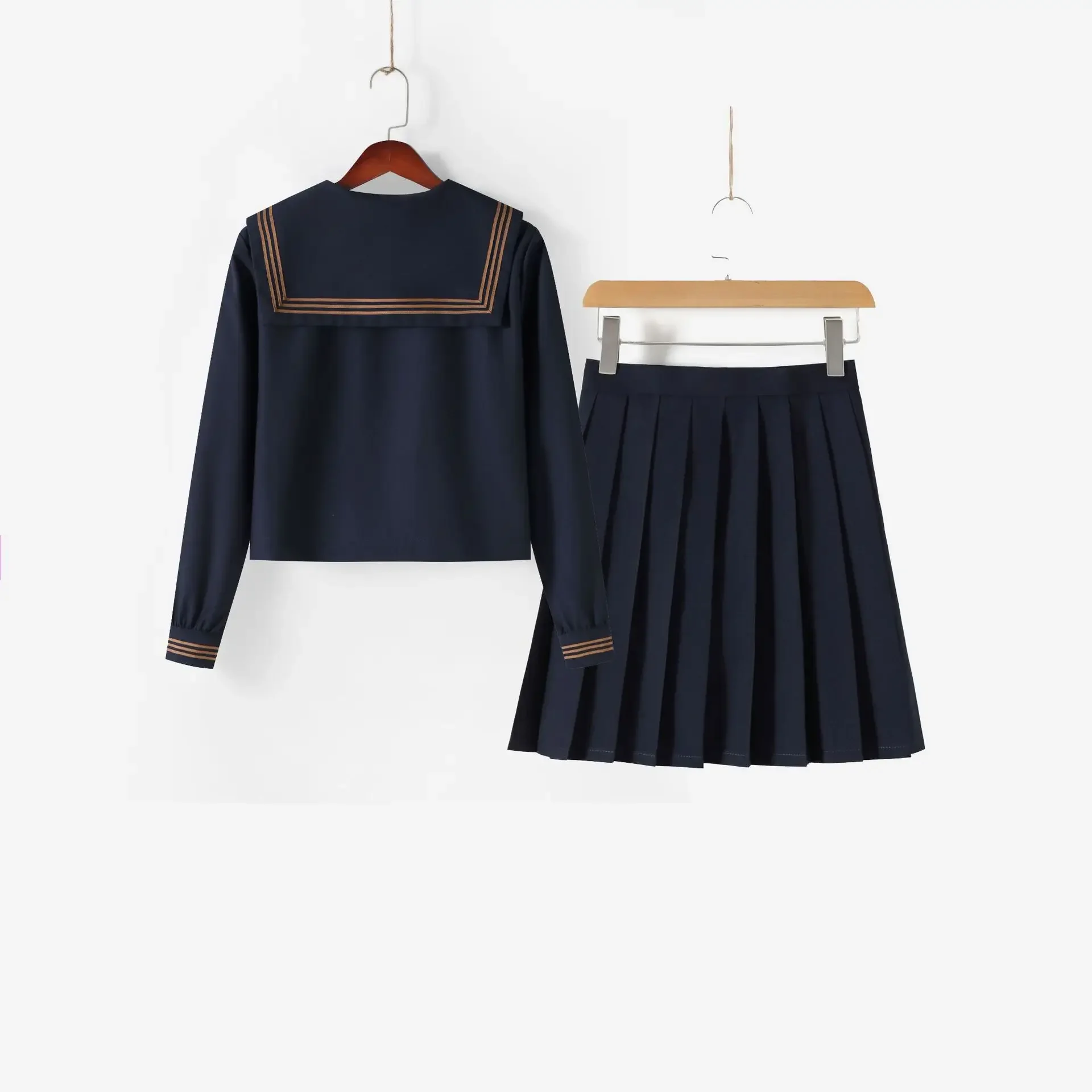 Cyjanoz Orthodox College Style Japoński i koreański mundurek studencki JK Uniform Anime Cosplay Sailor Uniform Klasa Top i spódnica