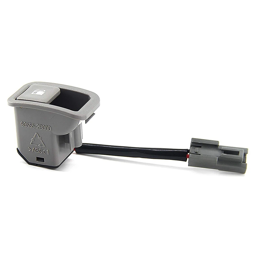 Fuel Opening Switch Fuel Release Switch to Replace for Hyundai Santa Fe 2007 2008 2009 935552B000J4 935552B000Hz (Gray)