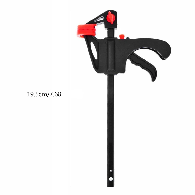 Chuyên nghiệp 4 inch Thanh kẹp hình chữ F Dụng cụ cầm tay chế biến gỗ F Chế biến gỗ Clip nhanh chóng Kẹp phát hành bánh cóc cho