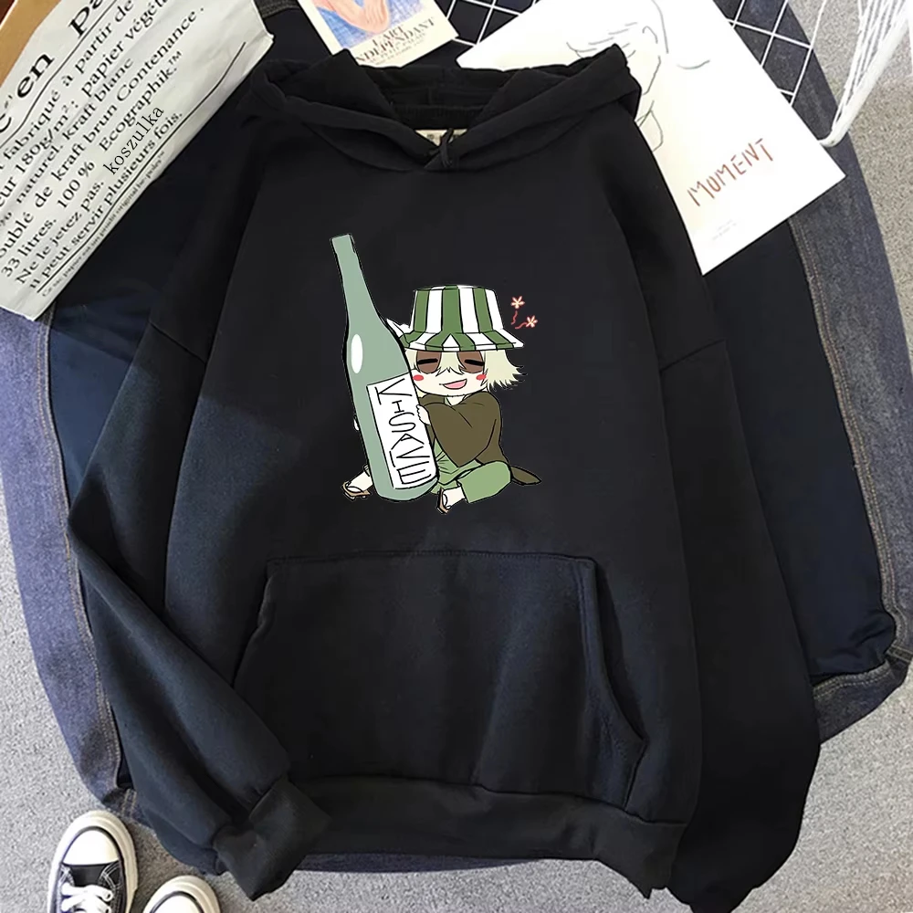 Bleach Ulquiorra Cifer Hoodie Unisex Herren Damen Baumwolle Grafikdruck Langarm Shinigami Sweatshirt Sommer Casual Bestseller