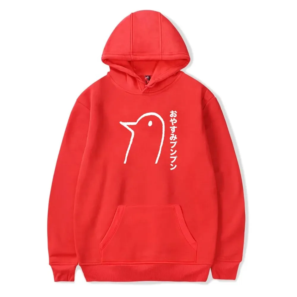 Oyasumi-Men's Punpun Hoodie, Pullover Masculino, manga comprida, 2024