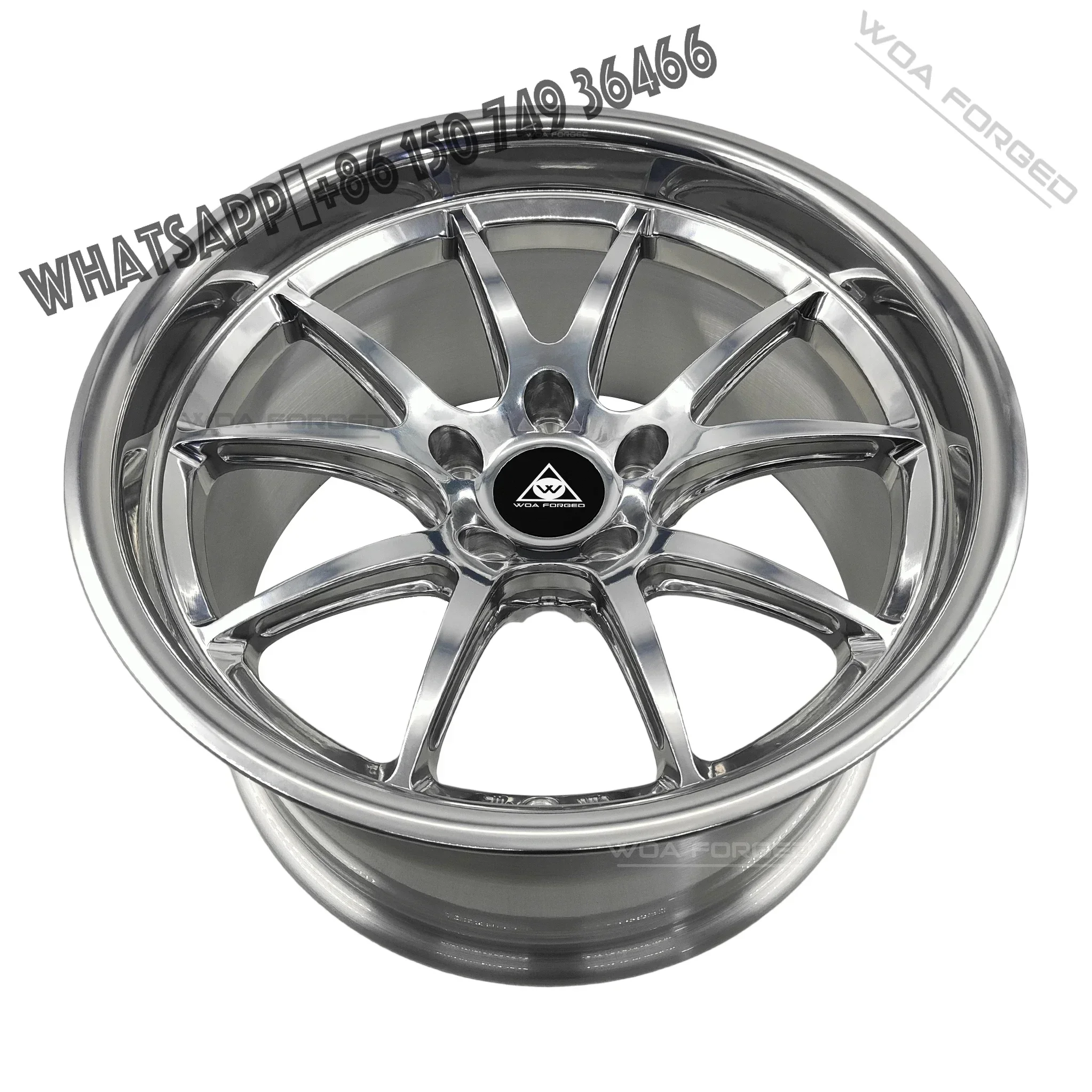 6061-T6 Mono Block Forged Wheel Machine Lip Deep Disc R 17 18 19 20 Chinese Manufacturers Direct Sales Alloy Car Aluminu