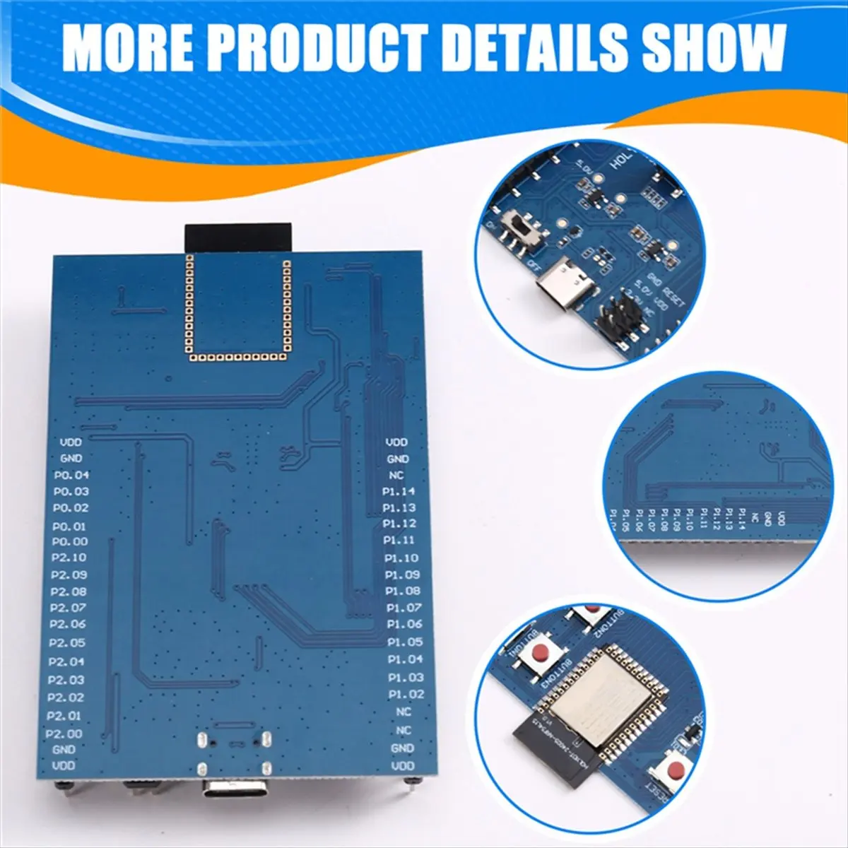 

Плата разработки A23G NRF54L15 с низким энергопотреблением, модули Bluetooth 6.0, беспроводной BLE-модуль для умного дома