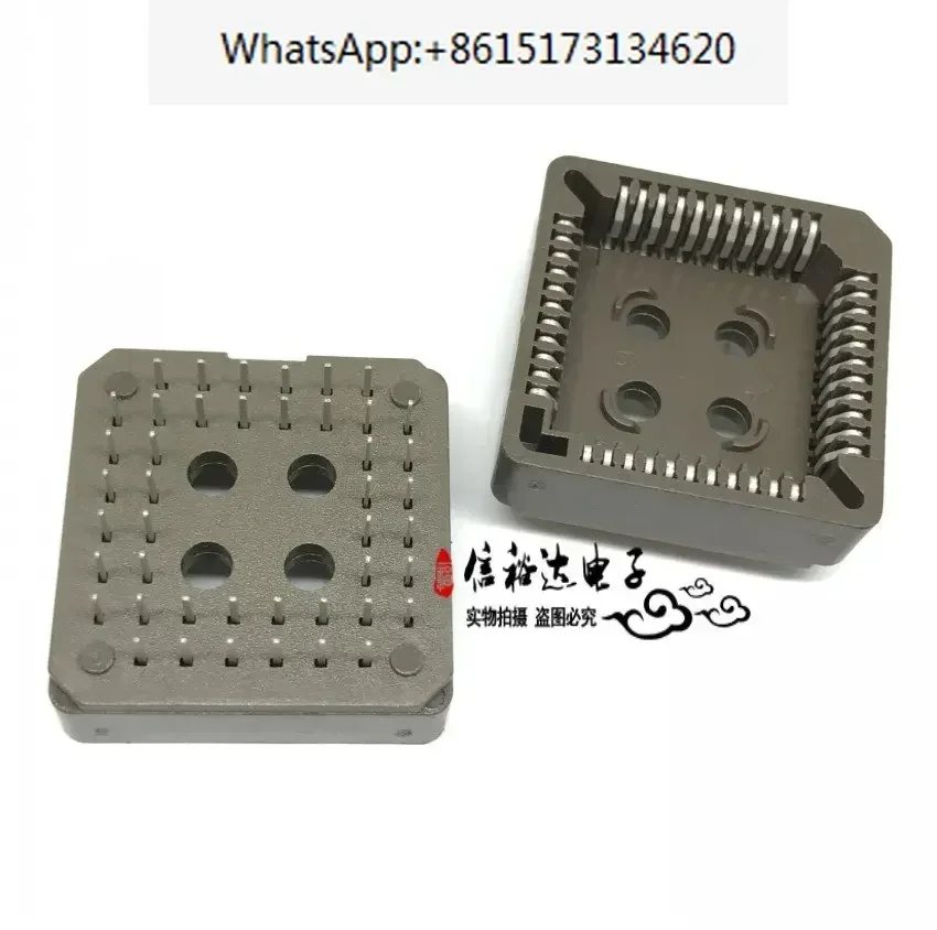 20 pieces Mill-Max Imported PLCC44 Base IC Aging Slot Sockets 940-44-044-24-000000