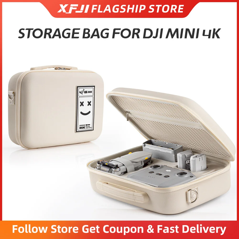 

For DJI Mini 2SE/Mini 2/Mini 4K Carrying Case Hard Shell Storage Bag Drone Box Protective Travel Handbag Waterproof Shoulder Bag
