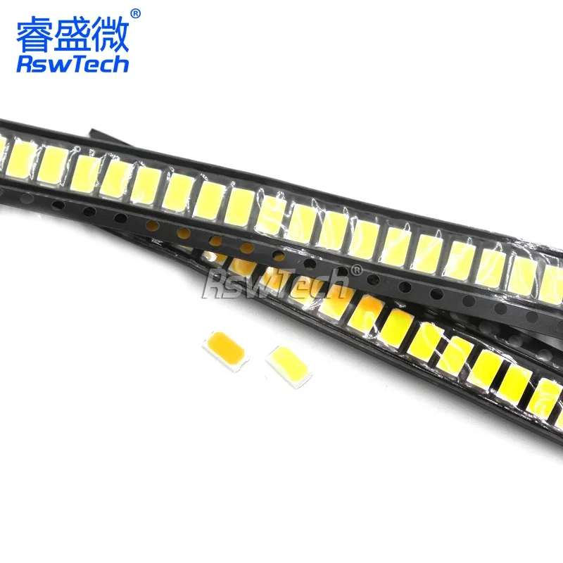 30PCS 1Lot 0.5W Highlight 150A Current 5730 LED Light Bead SMD Type White Warm White Light Emitting Diode
