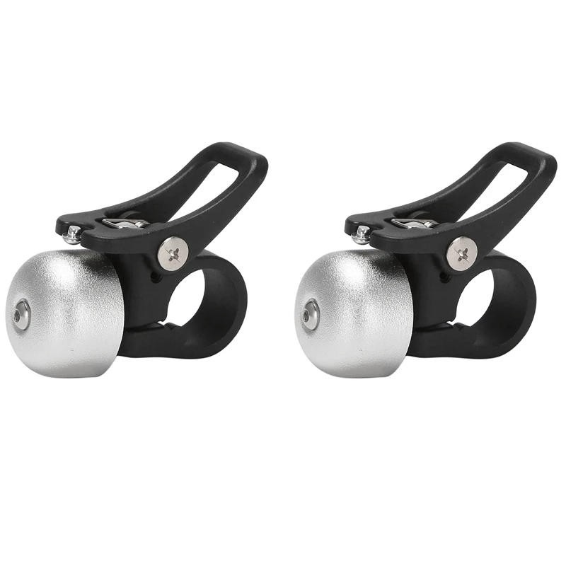 2X Aluminum Alloy Scooter Bell Horn Ring Bell With Quick Release Mount For Xiaomi Mijia M365 Electric Scooter Acessory