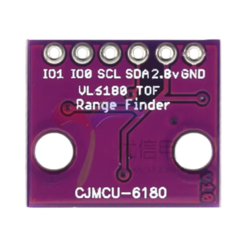 2pcs VL6180X close-range sensors, ambient light sensors, gesture recognition
