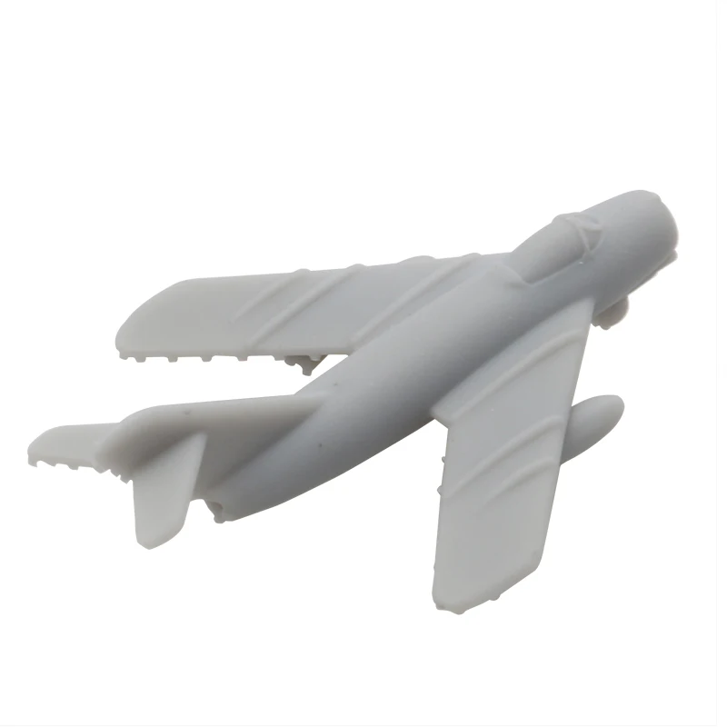 5PCS 1/2000 700 350 Length 4mm 16mm 32mm Russia Mig-17 Mural Fighter Aeroplane Fighting Airplane 3D Print Resin Battle-plane