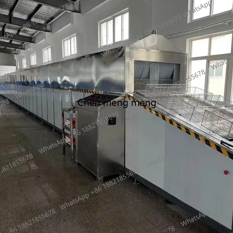 Automatic ultrasonic cleaning machine equipment, auto parts hardware, large industrial cleaning machine