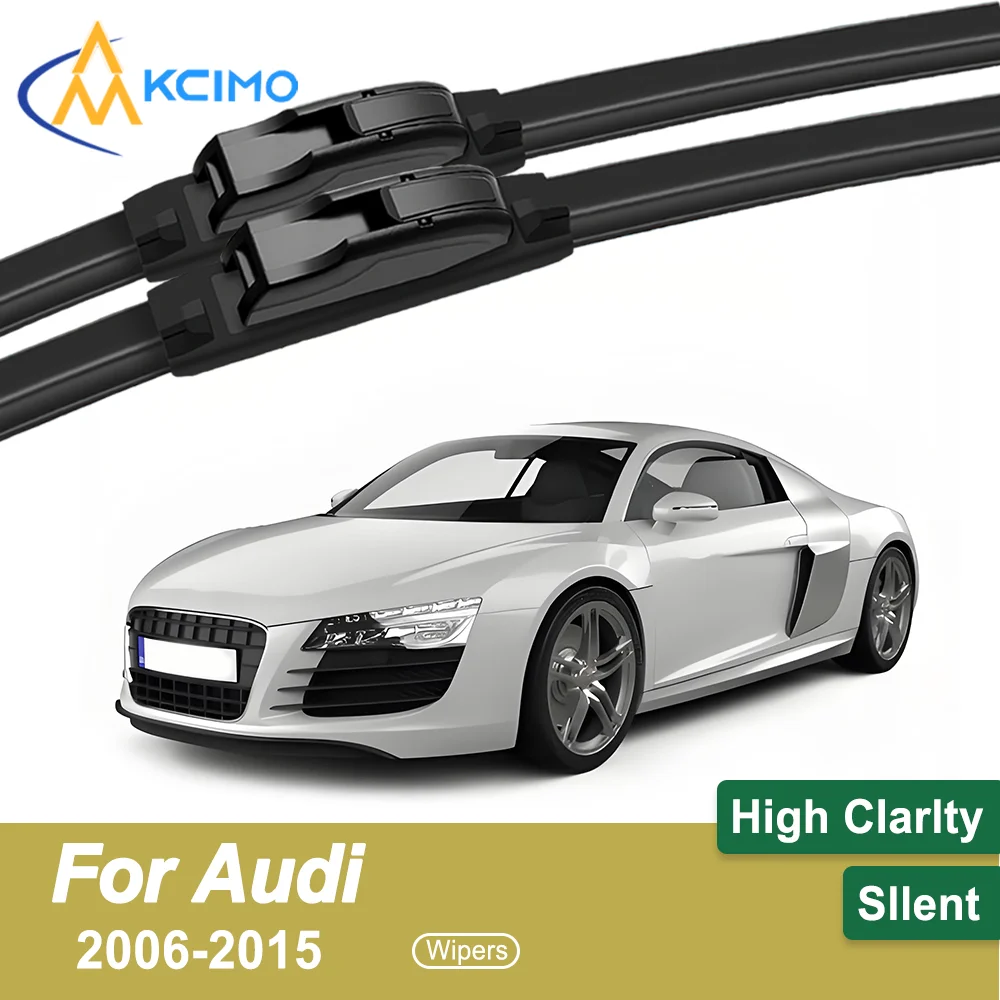 

Heavy-Duty All-Season Windshield Wiper Blades for Audi R8 42 2006-2015 Reinforced for Dust Resistance Extended Life