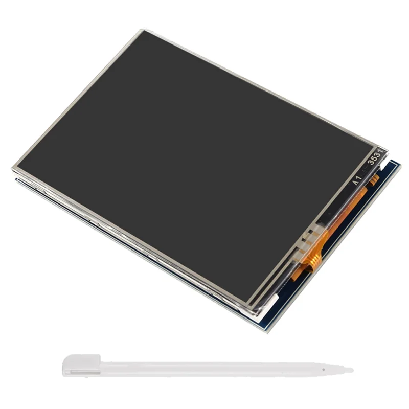 Touch screen da 3,5 pollici eccellente per Raspberry Pi Generation 4B Zero2w/3B/4B - Schermo resistivo compatibile 320X480 D