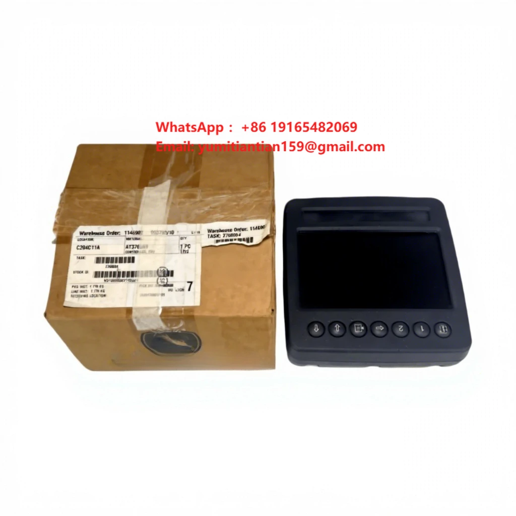 Brand New Original Diesel Excavator Cab Display 210 240 300 360 400 AT376569 Construction Machinery Repair Parts John Deer