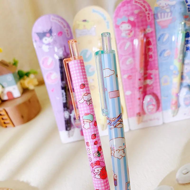 Imagem -03 - Sanrio Invisible Marker Highlighter For Children Secret Memorizing Pen Mensagem Secreta Artefato Papelaria Novo 24 Pcs