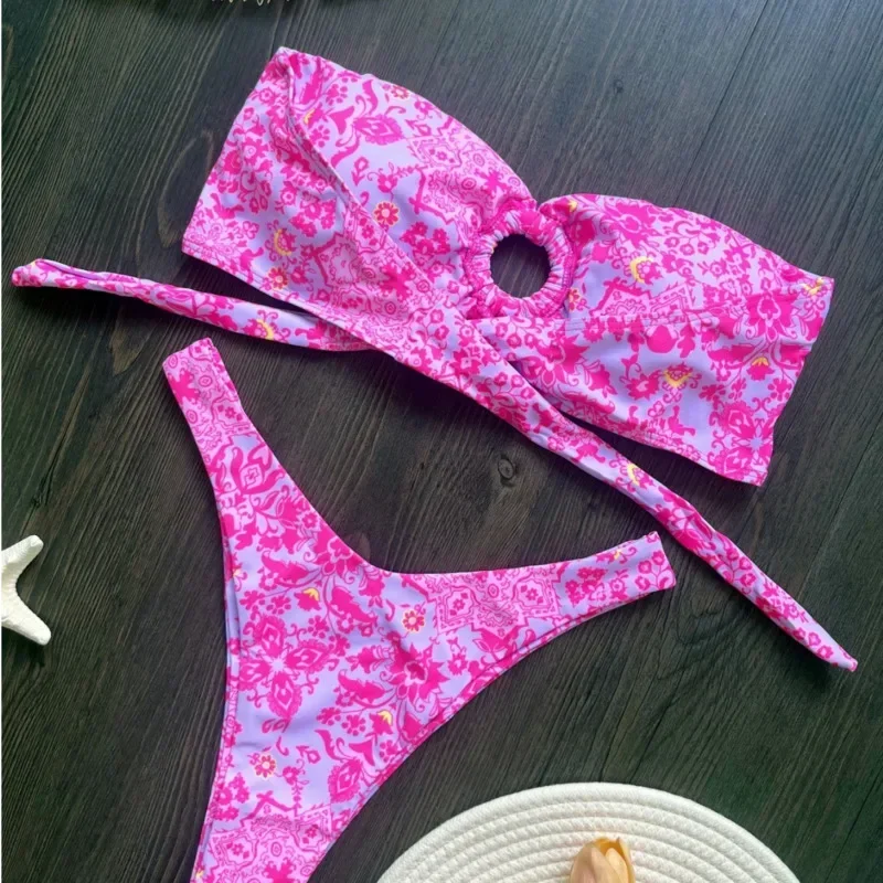 New Sexy Bikinis 2025 Swimsuits Women's Swimwear Push Up For Beach Swimming Wear Bathing Suits Brazilian Bikini Set Pool Bather