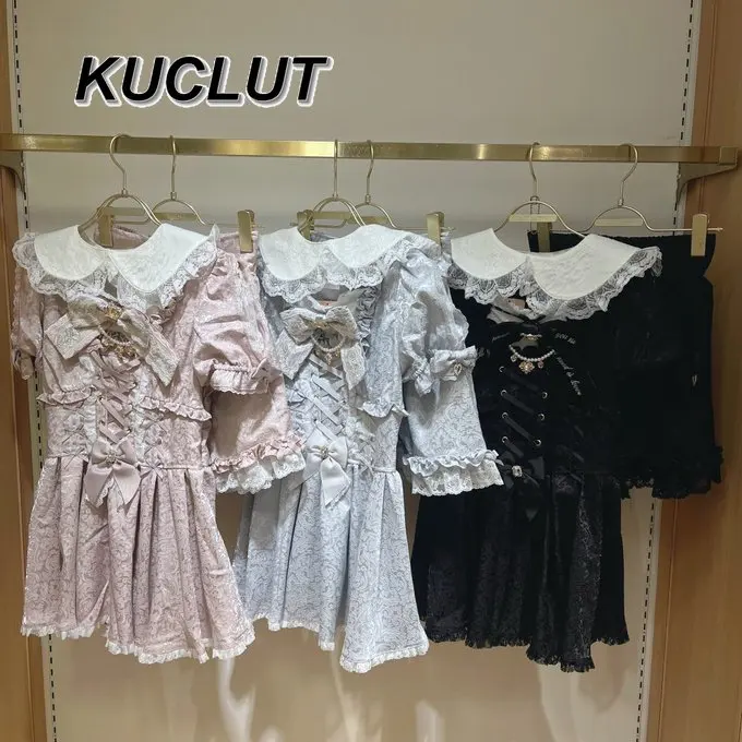 

Женский комплект из двух предметов, весенне-осенний элегантный костюм в японском стиле, новый милый комплект массового производства с короткими рукавами и шортами