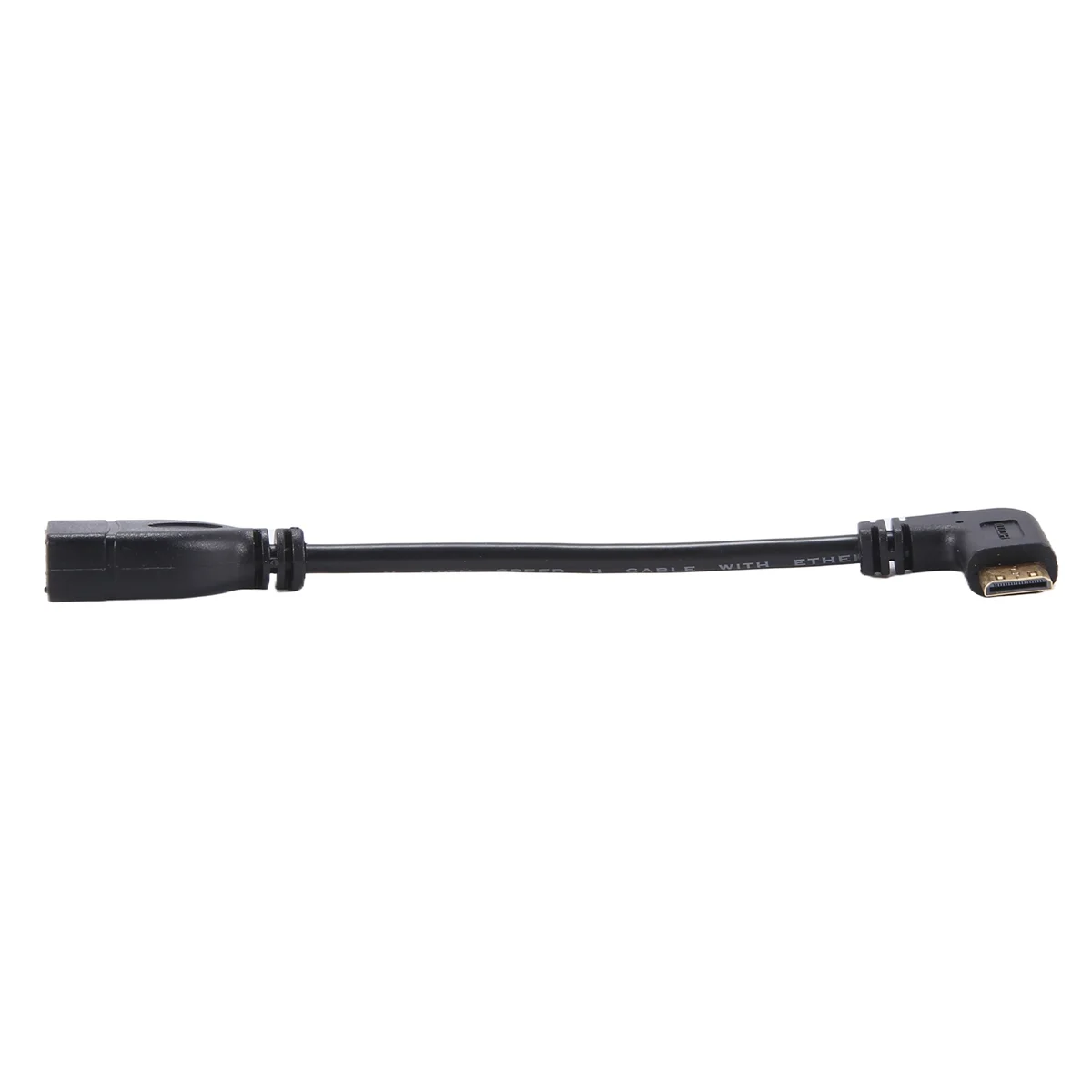 Hot sale Mini To Cable 0 5Ft 90 Degree Right Angle Mini