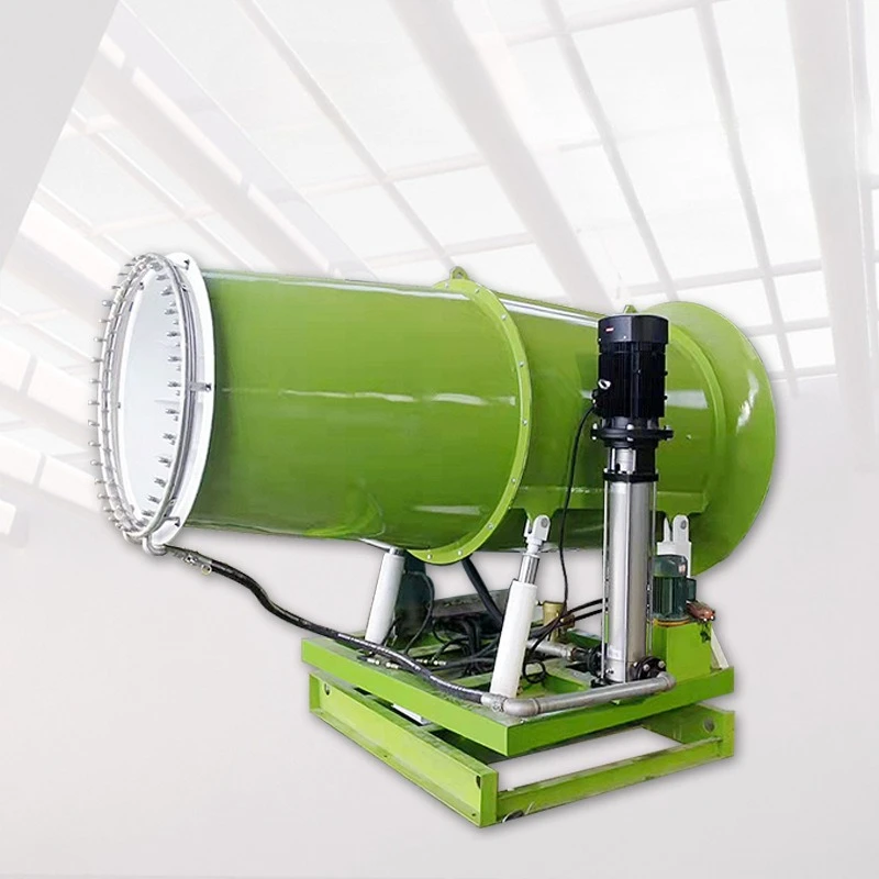 Automatic fog cannon machine, garden mobile spray machine, construction site dust reduction fog cannon machine