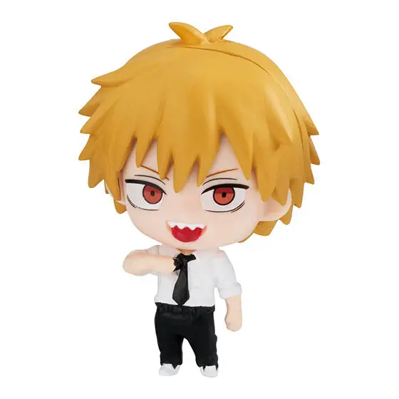 بانداي حقيقية بالمنشار رجل عمل الشكل دينجي ريز ماكيما شقوق غاشابون الكرة الدائمة الموقف دمية الحلي الأصلية