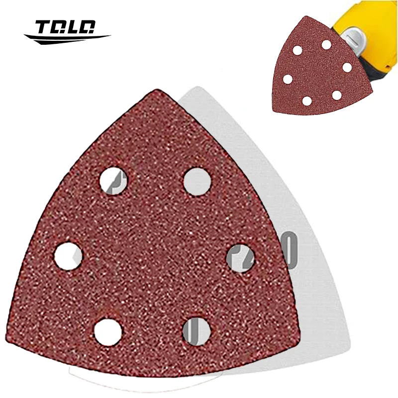 

Triangle Sandpaper Abrasive Tools 90*90*90mm Alumina Material Woodworking Metal Polishing and Grinding Disc Tools Accessories