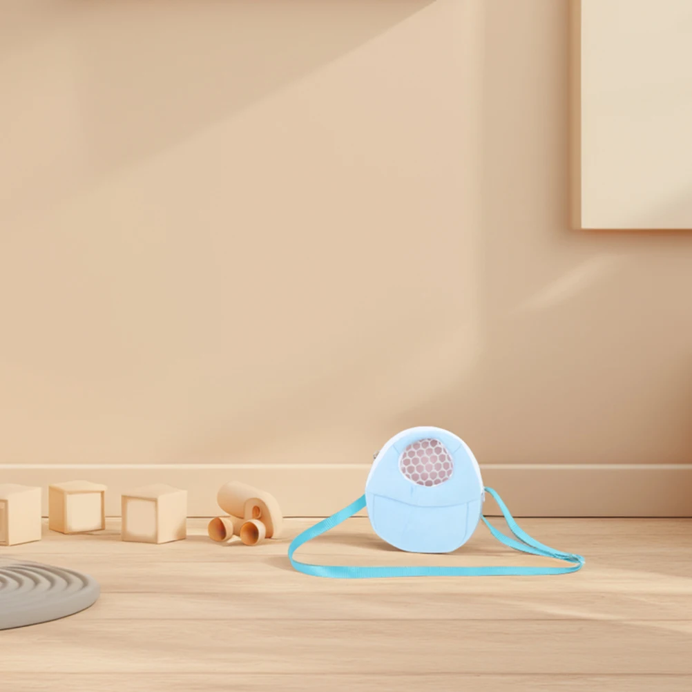 

Breathable Mesh Shoulder Bag for Small Pets Guinea Pig Hamster Squirrel Portable Outdoor Travel Soft Lining Multifunctional Pet