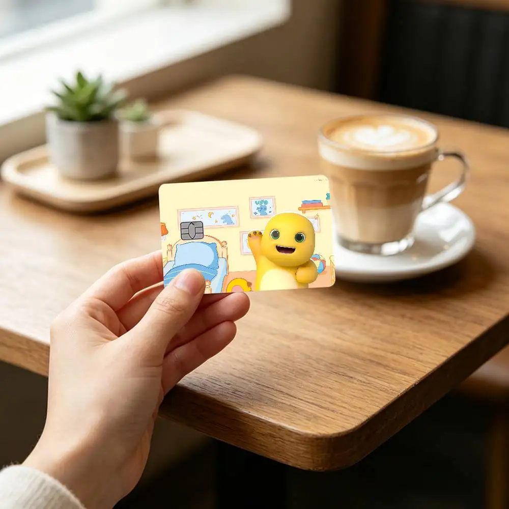 Cute Nailoong Card Stickers Credit Card DIY Card Protector Stickers Waterproof Film Skin Cover