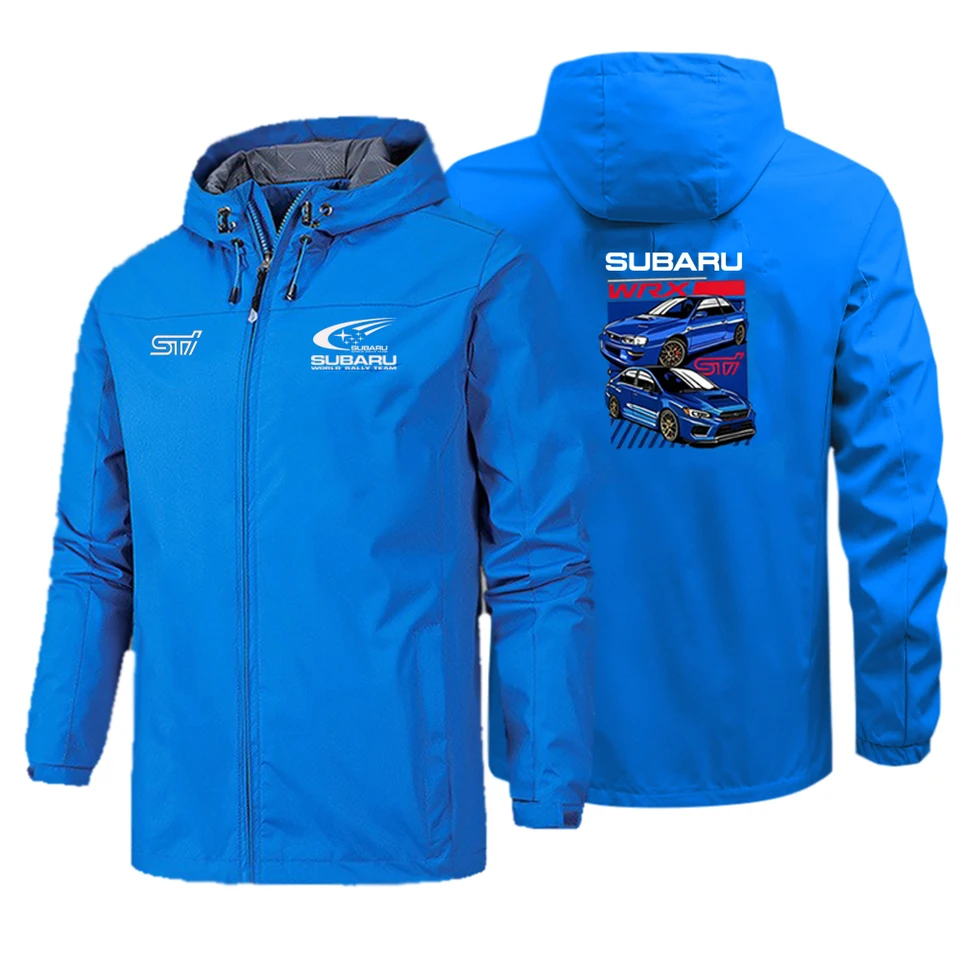 SUBARU Racing Jacket, Men's Trendy Jacket, Men's Outdoor Windproof