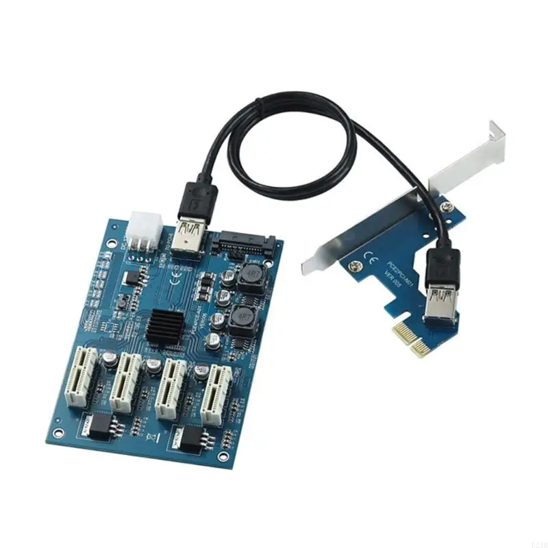 

2025 New Multiple Port PCIExpress Expansion Adapter Card 1 In 4 Out SM1184e Control
